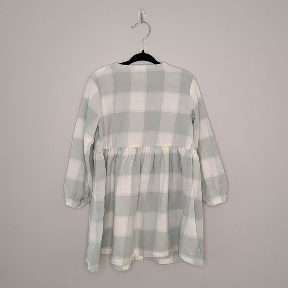 💜 2 for 30 💜 Organic Cotton Buffalo Check Fall Dress | Little Co Lauren Conrad - Picture 2 of 3